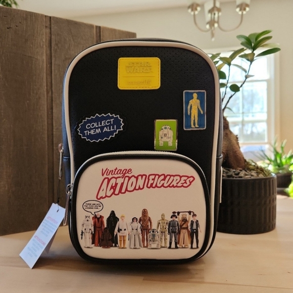 Starwars Loungefly Mini Backpack - Picture 1 of 7